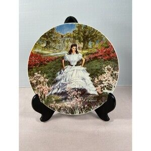 Vintage Gone With the Wind Plate "Scarlett" - Raymond Kursar - Knowles China